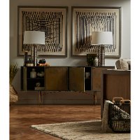 Antique Metal Dining Sideboard - Modern Eclectic-2