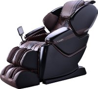 KIT Espresso Brown 2 Piece Massage Chair - Zero-Gravity