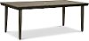 Portofino Brown Patio Dining Slat Table - Espresso