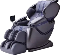 KIT Gray 2 Piece Massage Chair - Zero-Gravity
