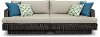 Portofino Patio Sofa with Sunbrella Fabric - Espresso