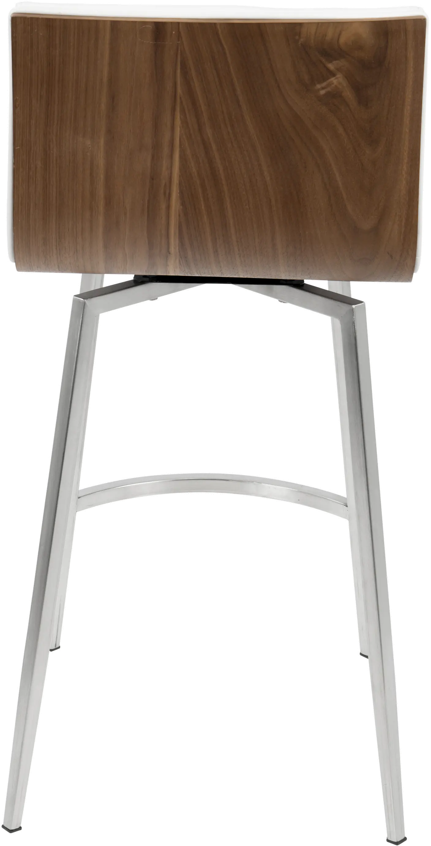 B26-MSNSW-WLW2 Contemporary White Swivel Counter Height Stool (Set of 2) - Mason-6