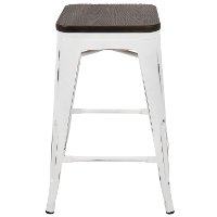 CS-OR-VW-E2 Industrial White Stackable Counter Height Stool (Set of 2)- Oregon-5