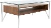 TB-HVR-CT-WL Mid Century Walnut Coffee Table - Hover