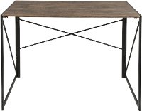 OFD-DKTA-BK-BN Black and Walnut Industrial Desk - Dakota-1
