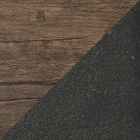 OFD-DKTA-BK-BN Black and Walnut Industrial Desk - Dakota-3
