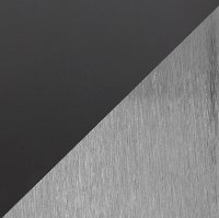OFD-TM-PBLNK-BK Contemporary Black and Silver Office Desk - Exponent-4
