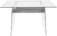 OFD-TM-GLACE Modern Clear Glass Desk - Glacier-7