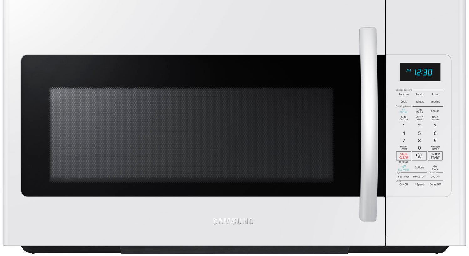 ME19R7041FW Samsung Over the Range Microwave - 1.9 cu. ft., White-1