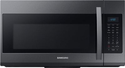 ME19R7041FG Samsung Over the Range Microwave - 1.9 cu. ft. Black Stainless Steel