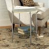 Glam Marble Round Side Table - Simone