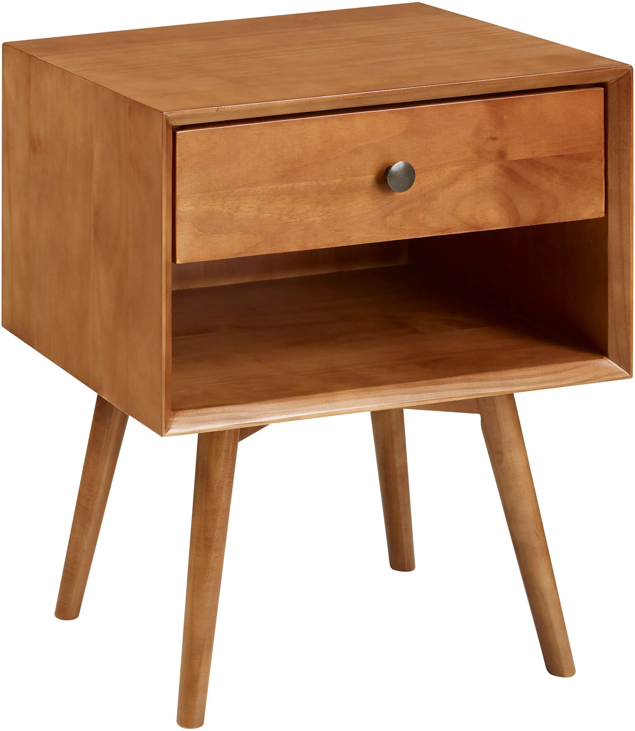 BR25MC1DCA Mid Century Caramel Brown Nightstand-5
