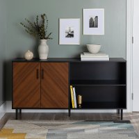 Modern black 58 inch TV Stand - Hampton-2