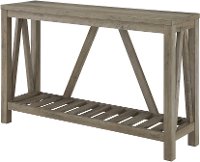 Rustic Gray Entryway Table - A-Frame-4