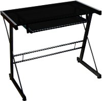 Black Metal 31 Inch Computer Desk - Solo-3