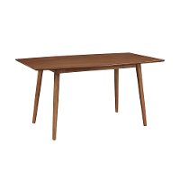 Mid Century Brown Dining Table --5
