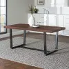 TW72DSWMA Argon Rustic Mahogany 72 Inch Dining Table - Walker Edison