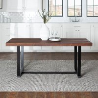 TW72DSWMA Rustic Pine Dining Table-2