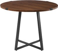 Brown 40 Inch Round Dining Room Table-2