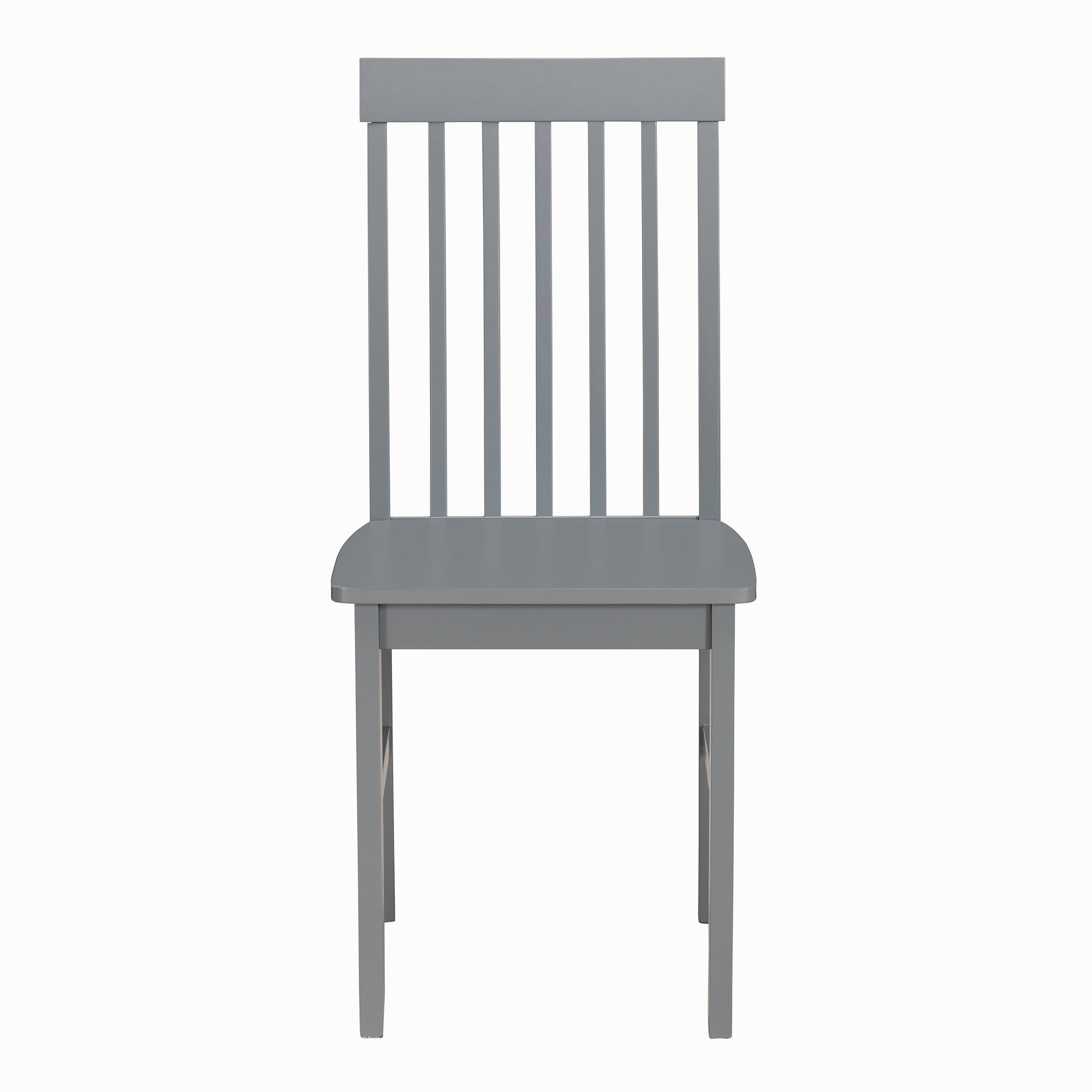 TW485PCWG White and Gray 5 Piece Dining Room Set-3