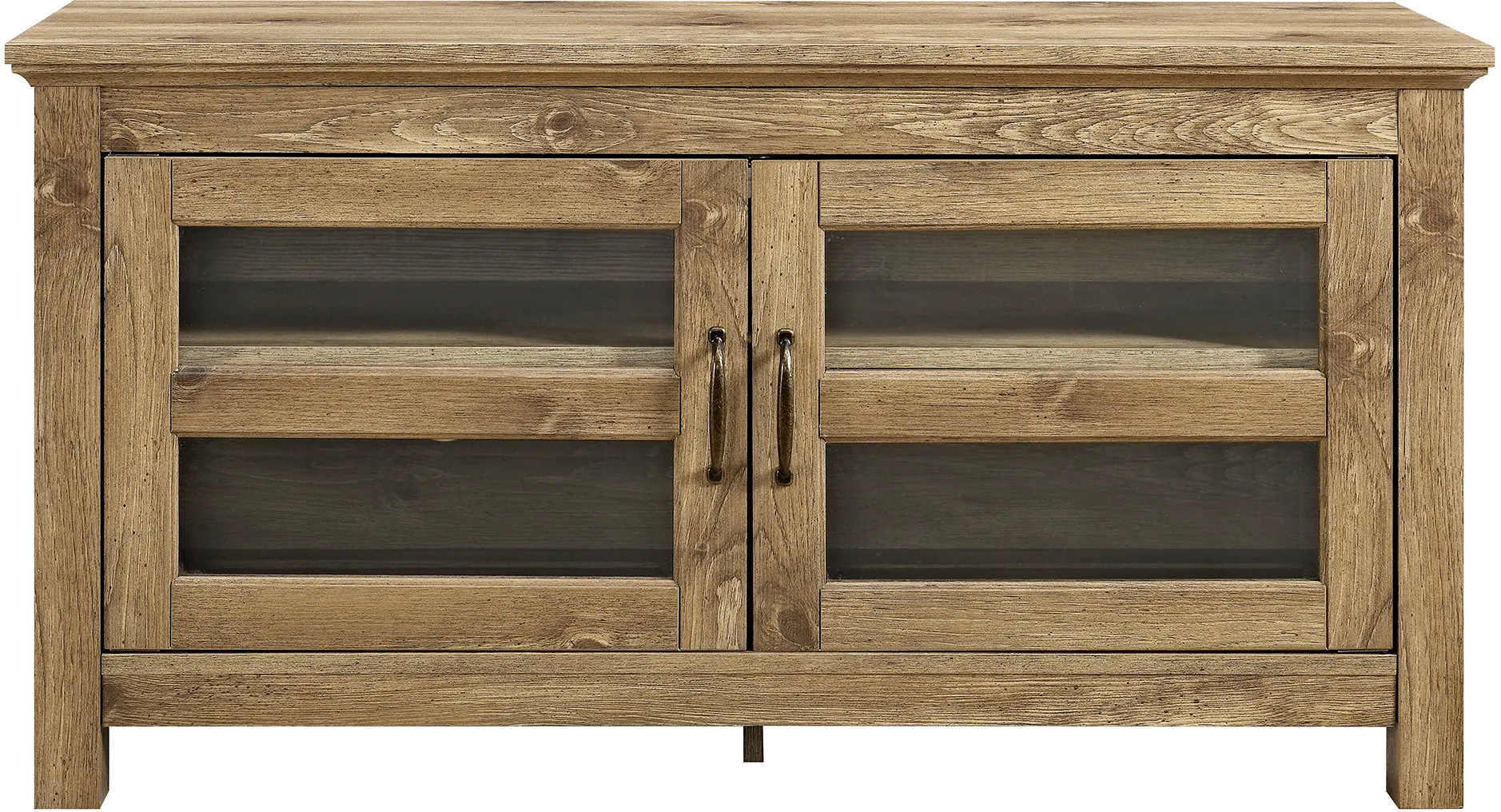 WQ44CFDBW Rustic 44 inch Barnwood TV Stand - Coronado-3
