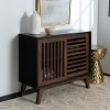 Mid Century Walnut 36 inch TV Stand
