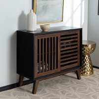 Mid Century Walnut 36 inch TV Stand