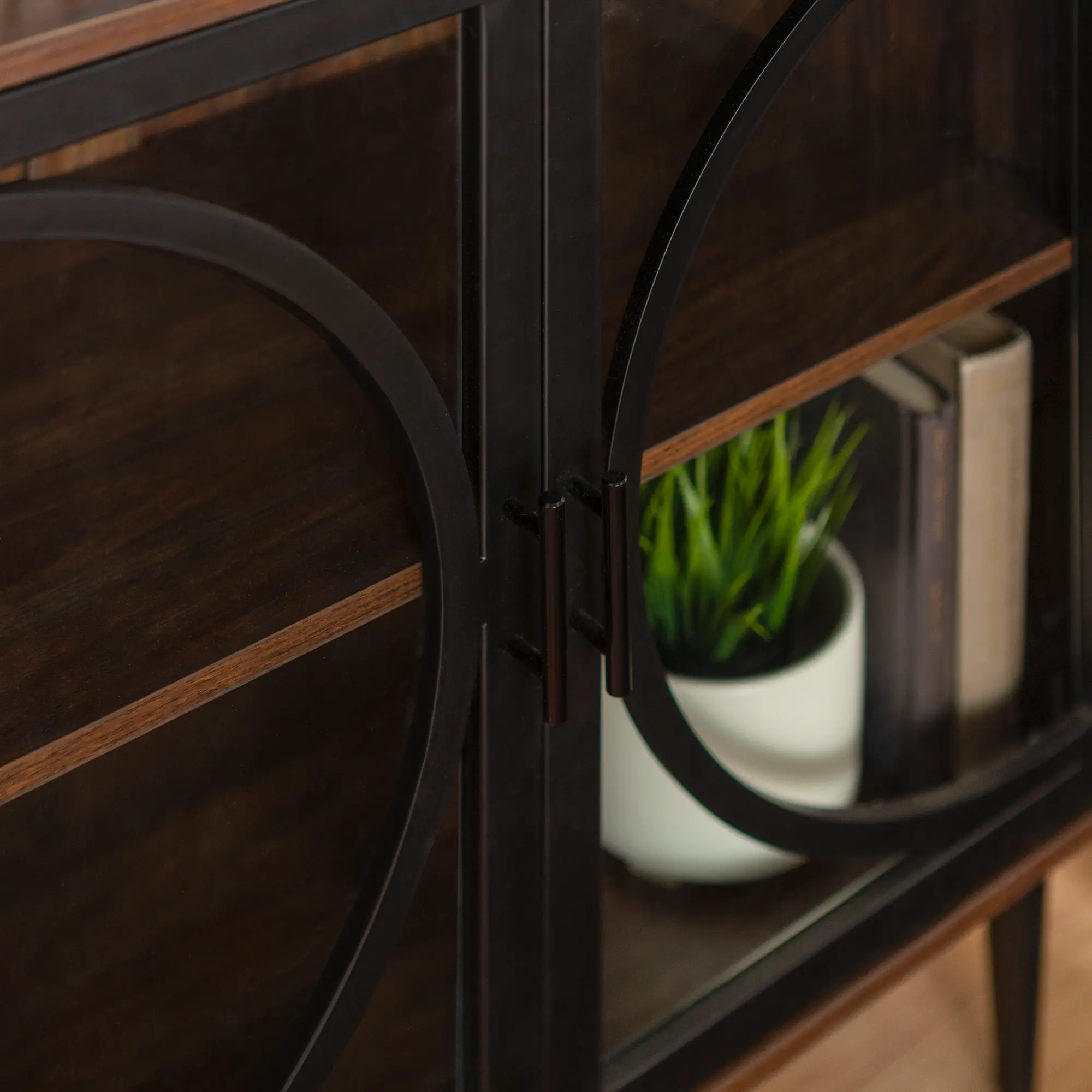 AF30LOLADW 30 Industrial Storage Cabinet - Dark Walnut-5