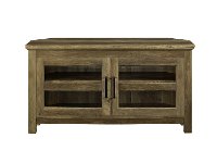 Brown Rustic Oak 44 Inch Corner TV Stand-4