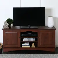 WQ60C73TB Traditional Brown 60 inch TV Stand - Jamestown