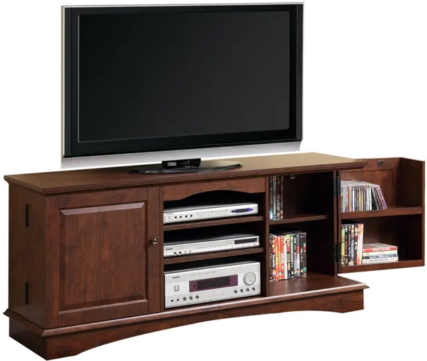 WQ60C73TB Traditional Brown 60 inch TV Stand - Jamestown-3