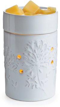 White Glaze African Lily Illumination Fragrance Warmer