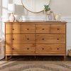Classic Caramel Brown Dresser - Spencer
