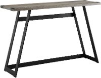 Gray 46 Inch Entryway Table - Metal Wrap-3