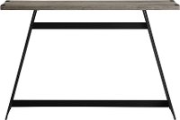Gray 46 Inch Entryway Table - Metal Wrap-4