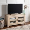 Contemporary 44 Inch White Oak TV Stand - Corona