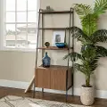 BS72ARSTMO Arlo Industrial Mocha 72 inch Bookcase - Walker Edison