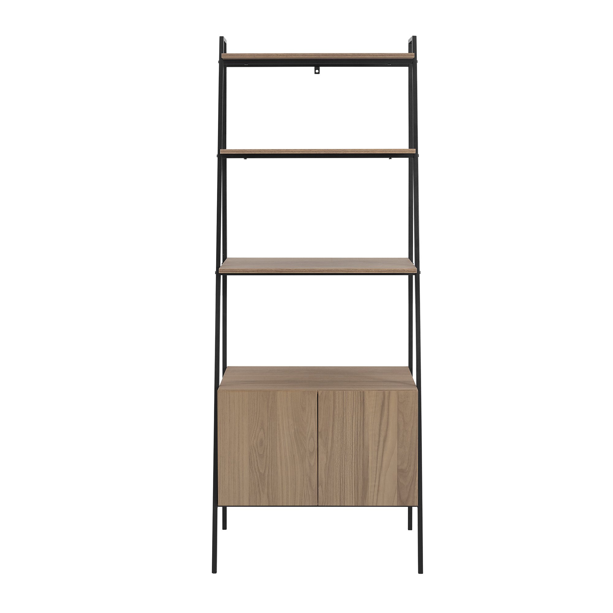 BS72ARSTMO Arlo Industrial Mocha 72 inch Bookcase-3