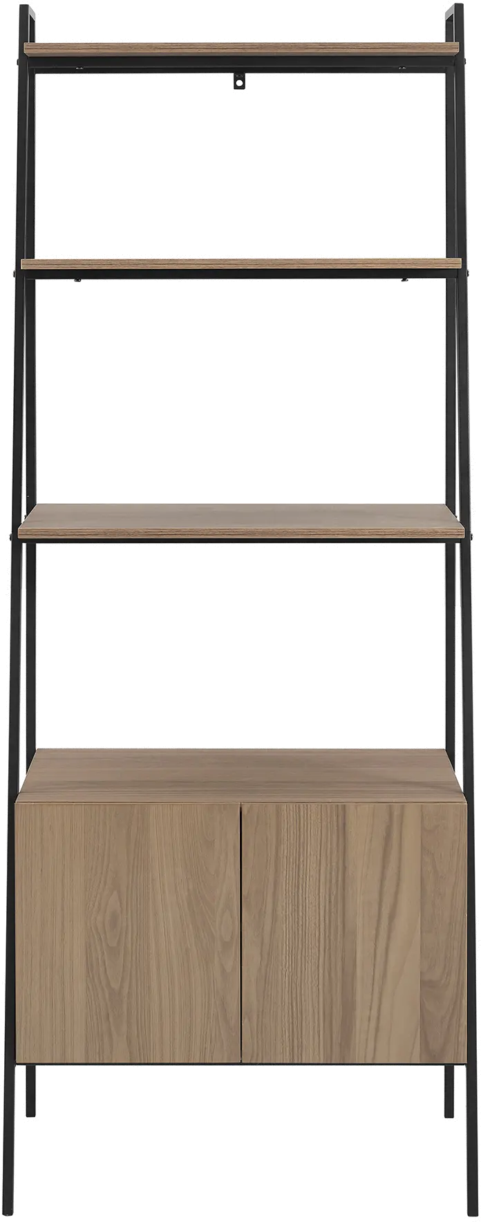 BS72ARSTMO Arlo Industrial Mocha 72 inch Bookcase-3