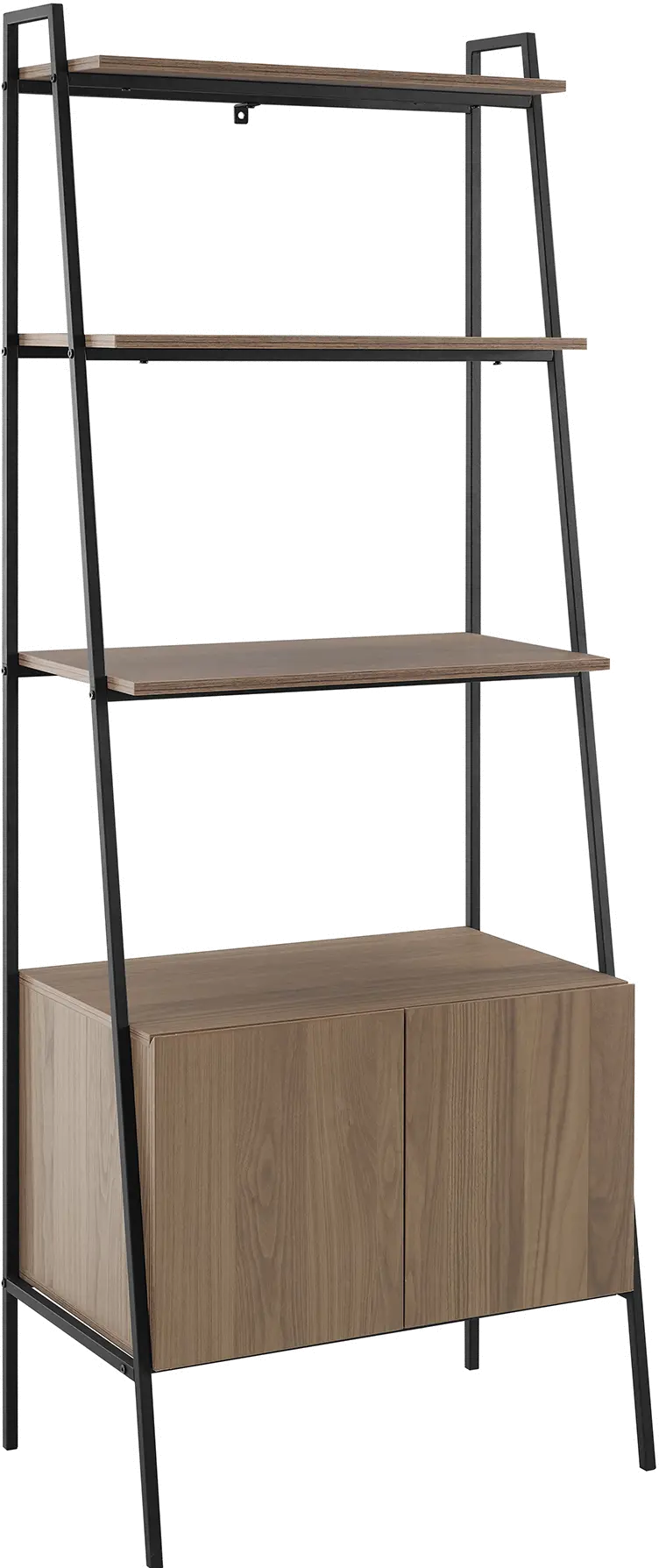 BS72ARSTMO Arlo Industrial Mocha 72 inch Bookcase-4