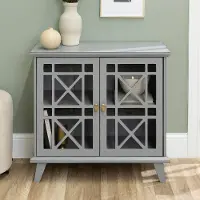 W32FWAGY 32 Gray Accent Storage Cabinet