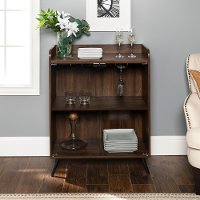 BU30SEADW Dark Brown 36 Inch Bar Cabinet