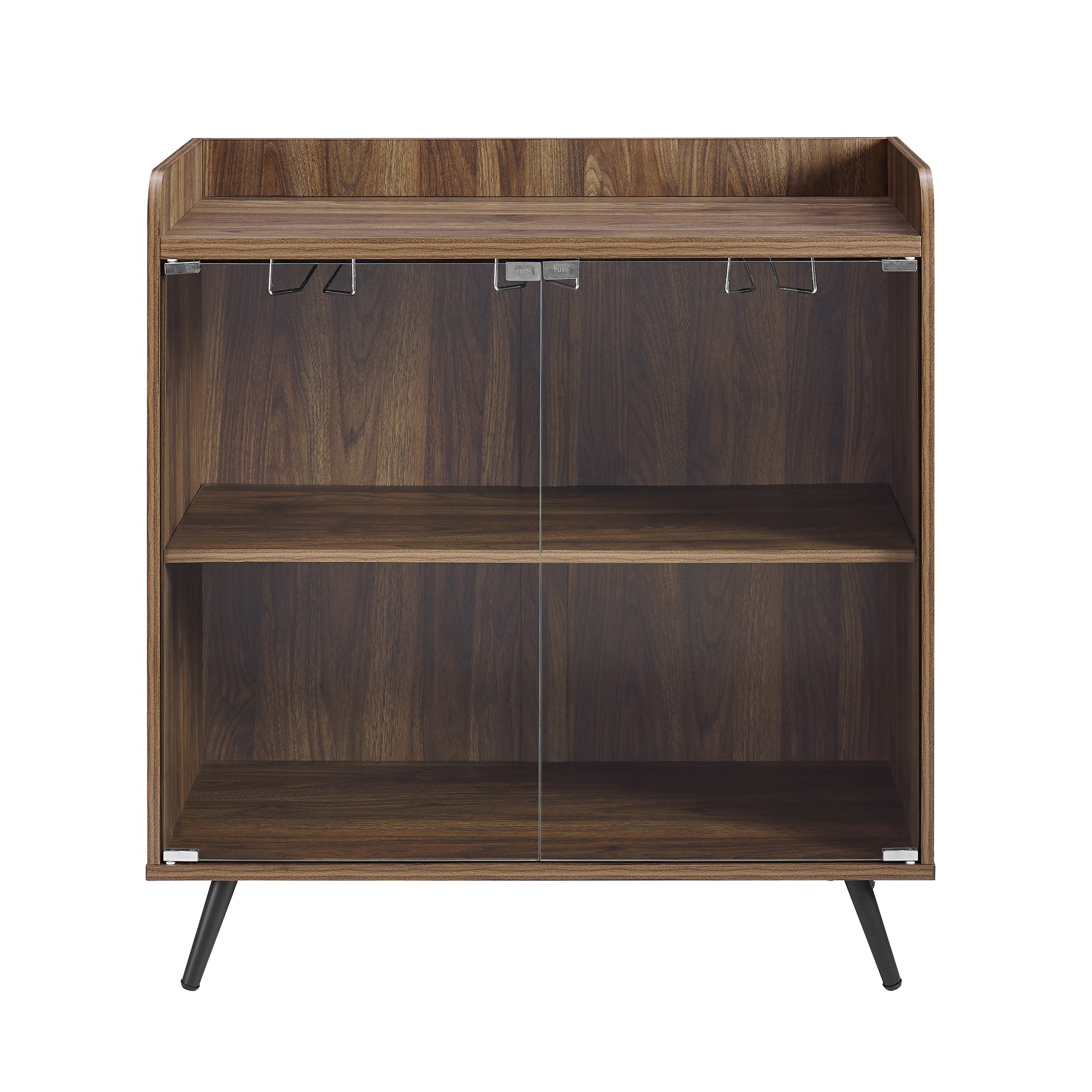 BU30SEADW Dark Brown 36 Inch Bar Cabinet-3