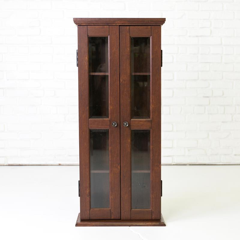 Brown 41 Inch Media Storage Tower Rc, Media Tower Bookcase