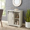 Farmhouse White Oak 32 Inch Dining Room Sideboard