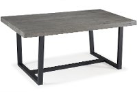 TW72DSWGY Rustic Gray 72 Inch Dining Room Table-4