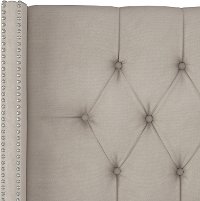 140NBBED-PWMSTDV Gray Diamond Tufted Wingback Upholstered Twin Bed-4