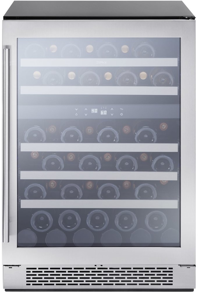 PRW24C02BG Zephyr Presrv Dual Zone Wine Refrigerator - Stainless Steel-1
