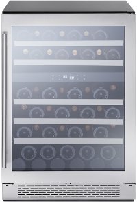 PRW24C02BG Zephyr Presrv Dual Zone Wine Refrigerator - Stainless Steel