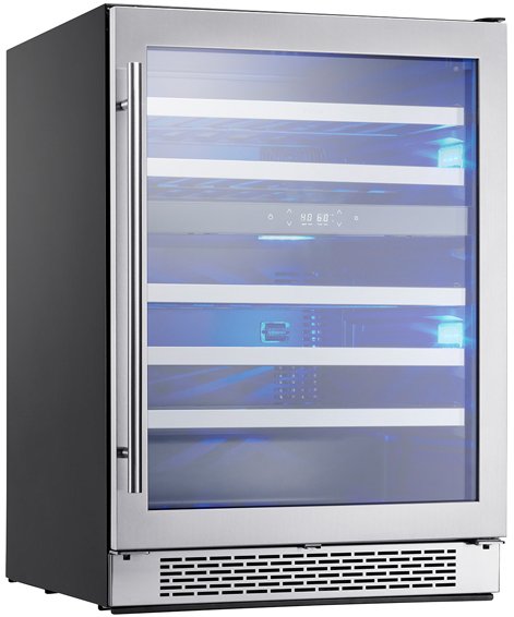 PRW24C02BG Zephyr Presrv Dual Zone Wine Refrigerator - Stainless Steel-2